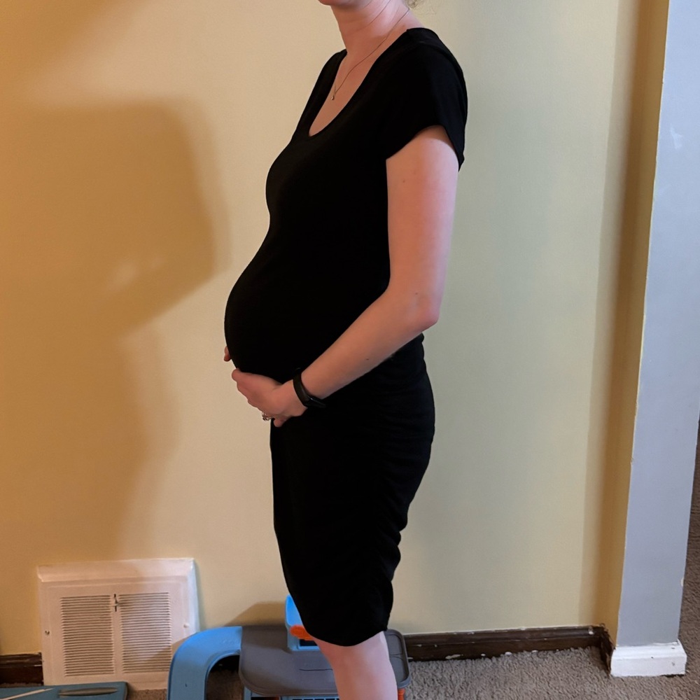 Old Navy Black Maternity Bodycon Dress